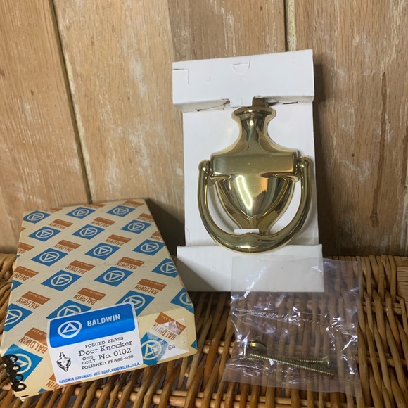 Vintage Other Vintage Baldwin Brass Door Knocker Poshmark